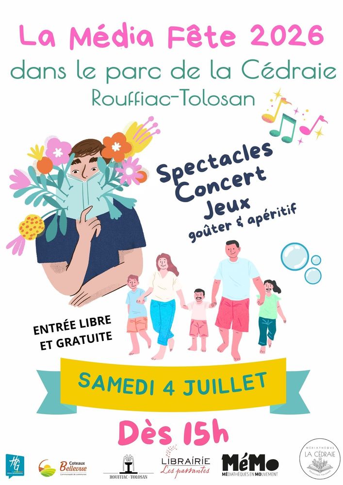 Illustration de l'article : La Cédraie fête l'été : la Média Fête et les animations de juillet